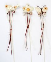 Deko-Stecker Vogel, Blume, Schmetterling