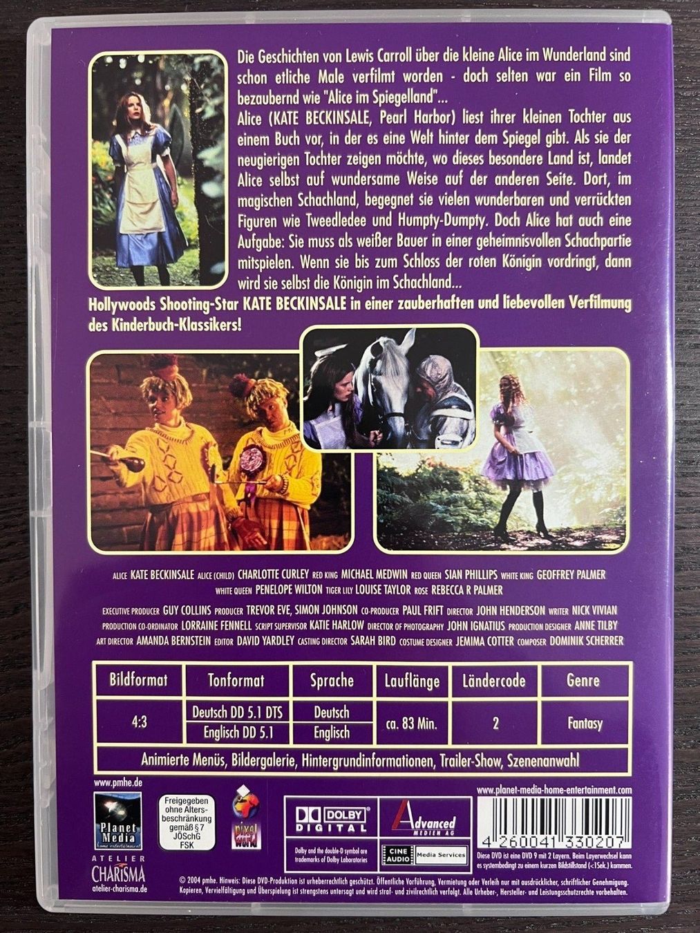 Tutti i DVDs: Alice im Spiegelland – Usato da Zürich venduto da FilmFreunde 1