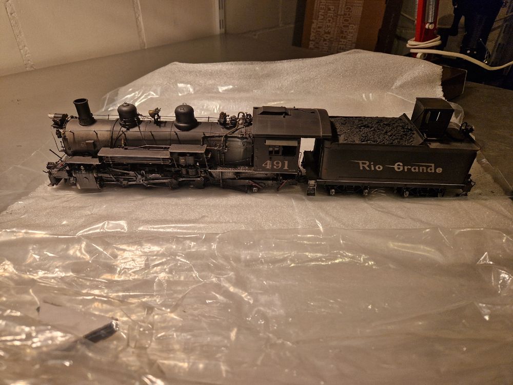 Rio Grande K-37, 491, Lokomotive, Top Zustand, Spur 0n3 (Neu (gemäss ...