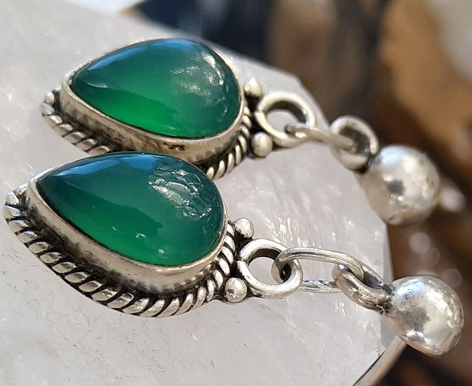 Ohrringe & -stecker: ARTDECO OHRRINGE IN 925 SILBER – Gebraucht aus Romanshorn von Glitzer-Paradies 1
