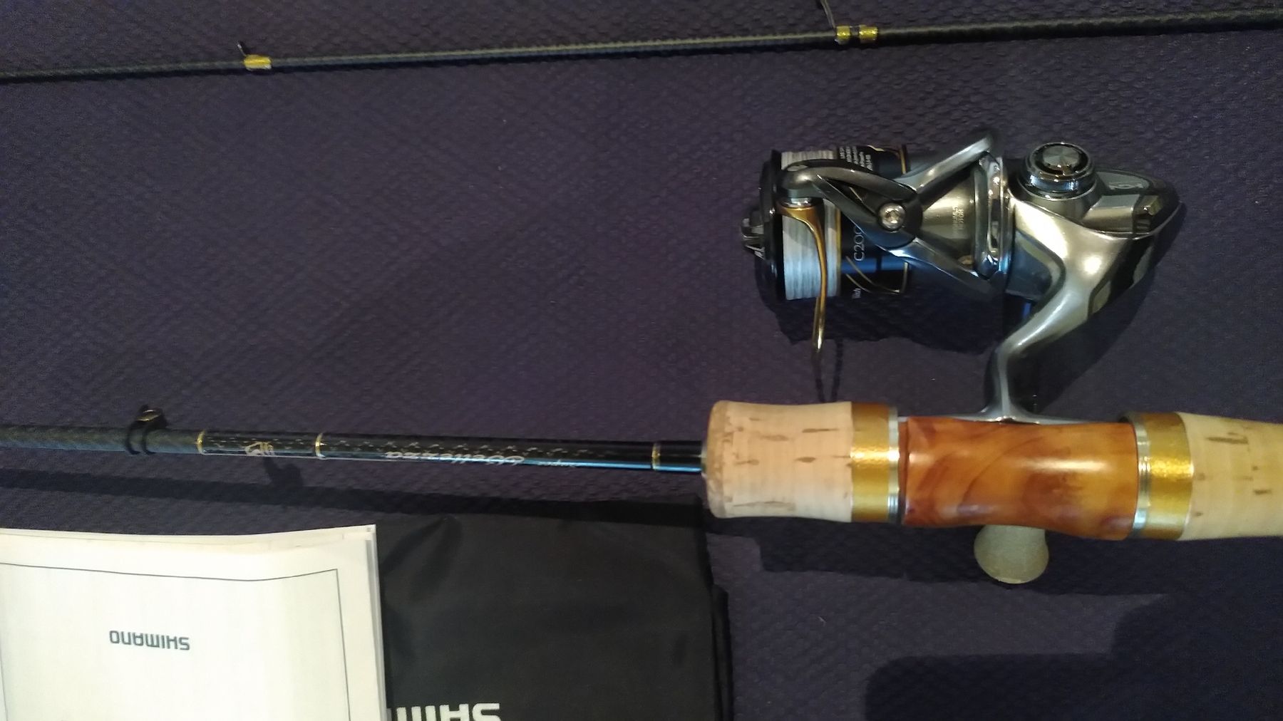Shimano Canne da pesca: Graphite Leader Super Bellezza / Shimano Vanquish C2000HGS – Usato da Willerzell venduto da Evolve 4