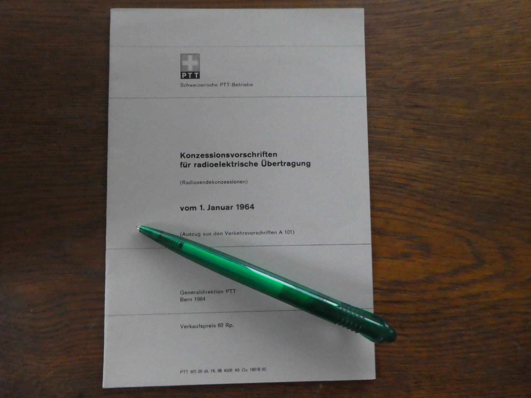 Absima Modellismo RC: Funkfernsteuerung mit Radiosendekonzession E von 1968 – Usato da Würenlos venduto da KKMeister 7