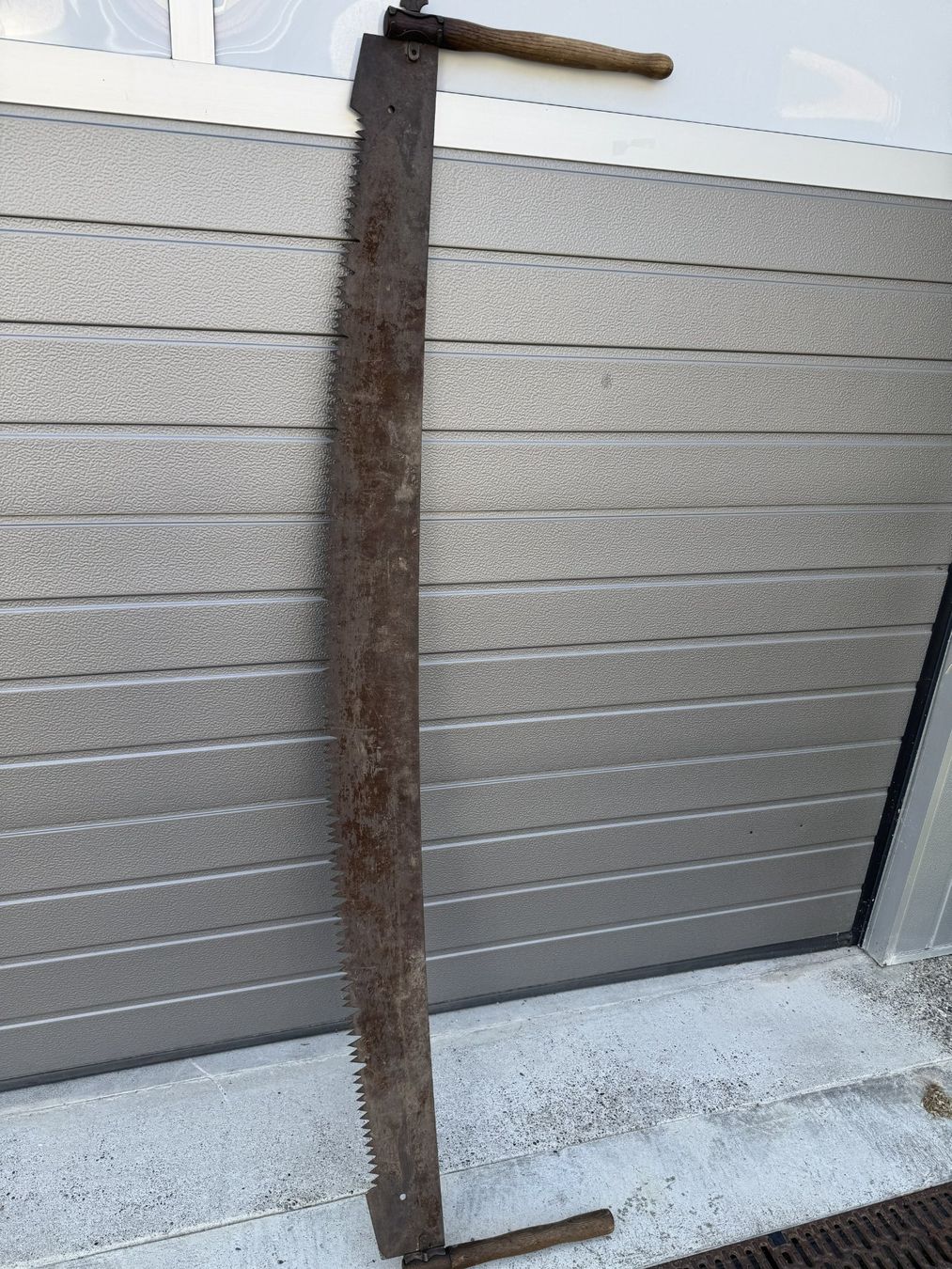 Seghe: Antike Waldsäge L 180cm – Usato da Winterthur venduto da alb_f9j5