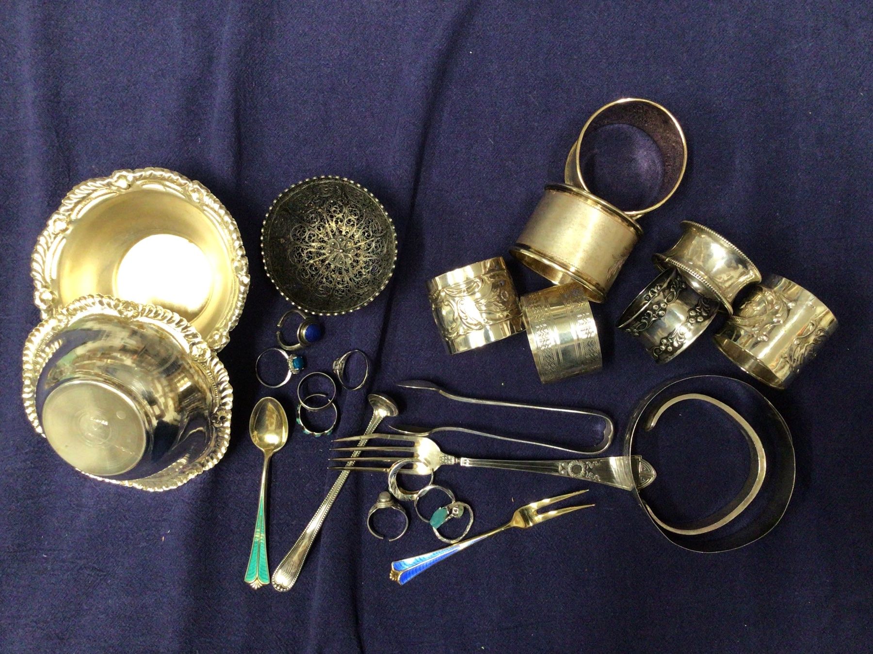 Jezler Set di piatti: Lot objets et bijoux arg 800 et 925 – Usato da ORBE venduto da mar_j9rz