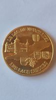 Gedenkmedaille Le Lac de Neuchatel Les Lacs Suisses Helvetia