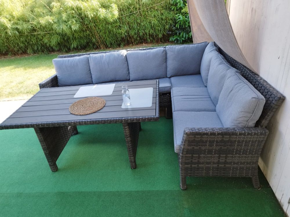 Garten Lounge mit Esstisch Kaufen auf Ricardo