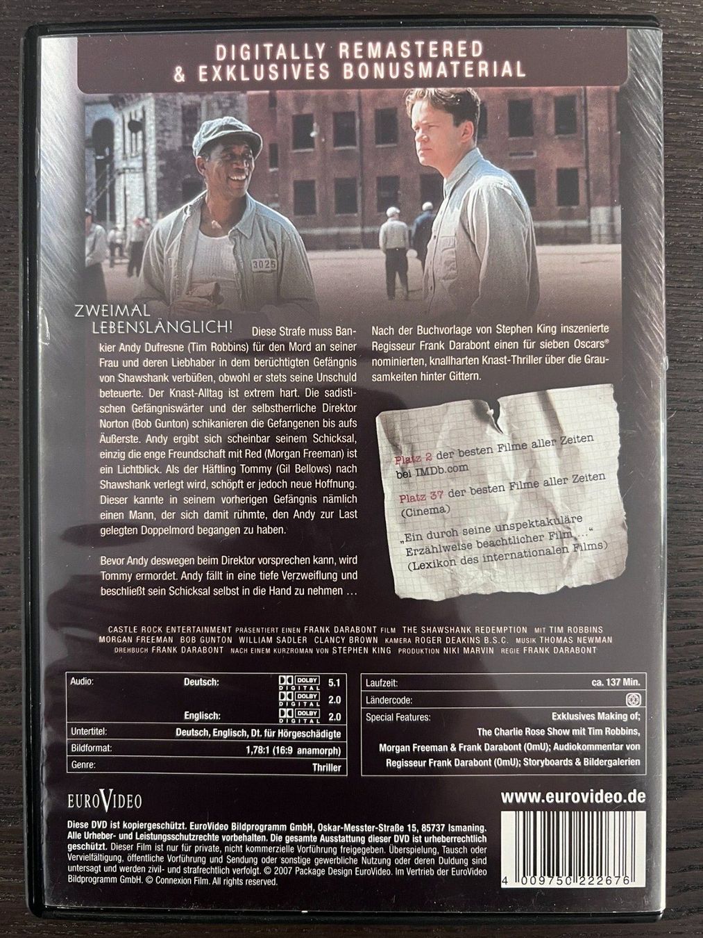 Tous les DVDs: Die Verurteilten – D'occasion à Zürich par FilmFreunde 1