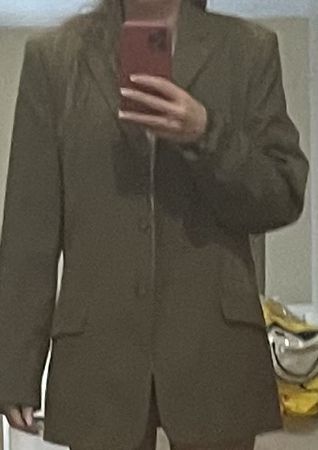 Blazer Gr. 40 EU beige/khaki Übergangsjacke