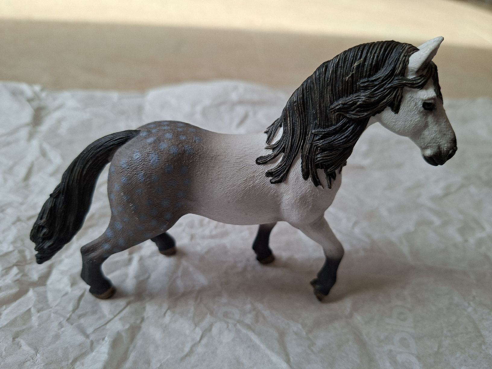 Schleich Giocattoli: Schleich Pferd Andalusier Hengst – Usato da Klingnau venduto da vollmond36