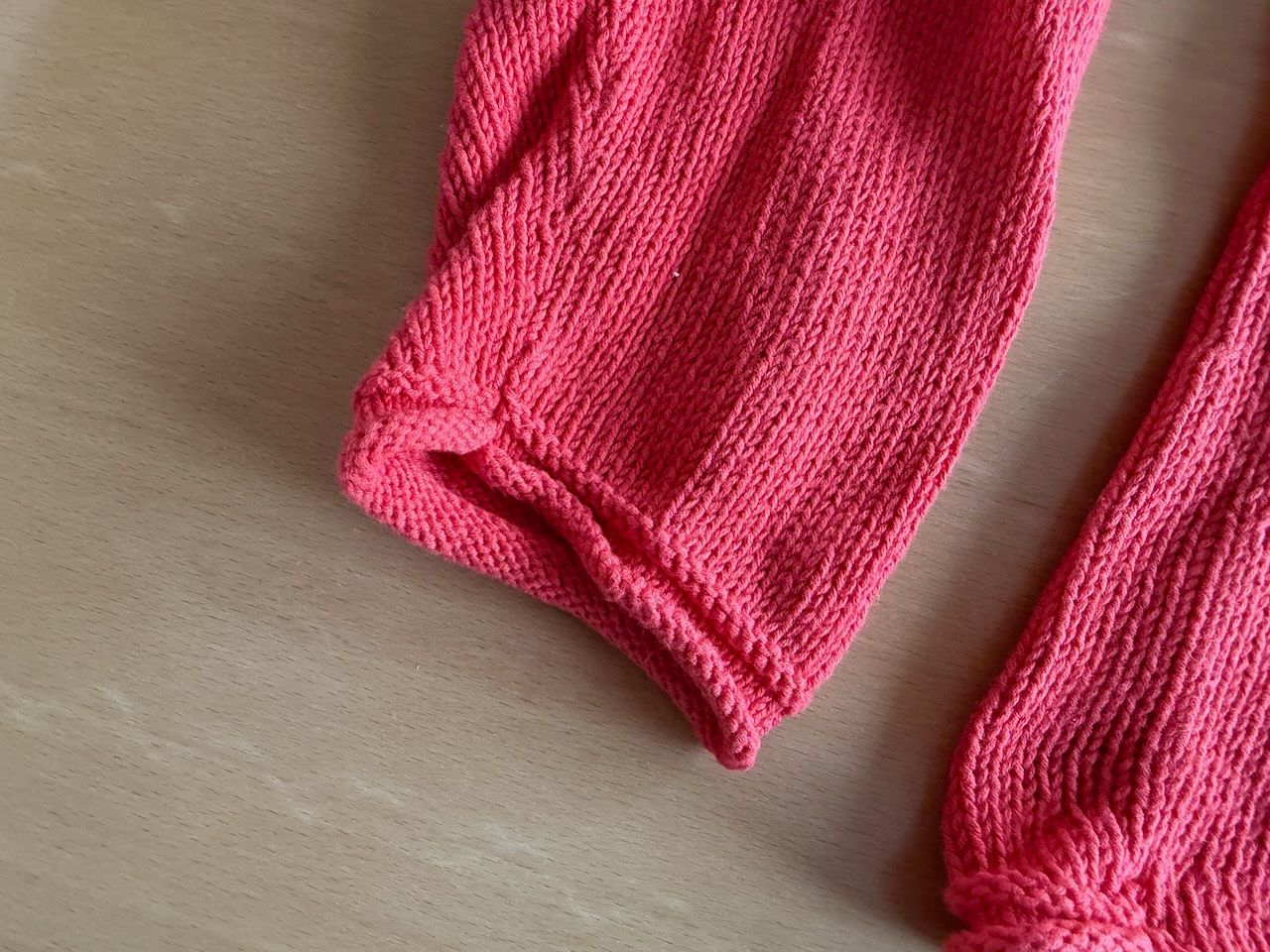 Maglioni & Felpe: Baumwollpullover rot-orange m.Zopfmuster – Usato da Winterthur venduto da ing_pd8f 4