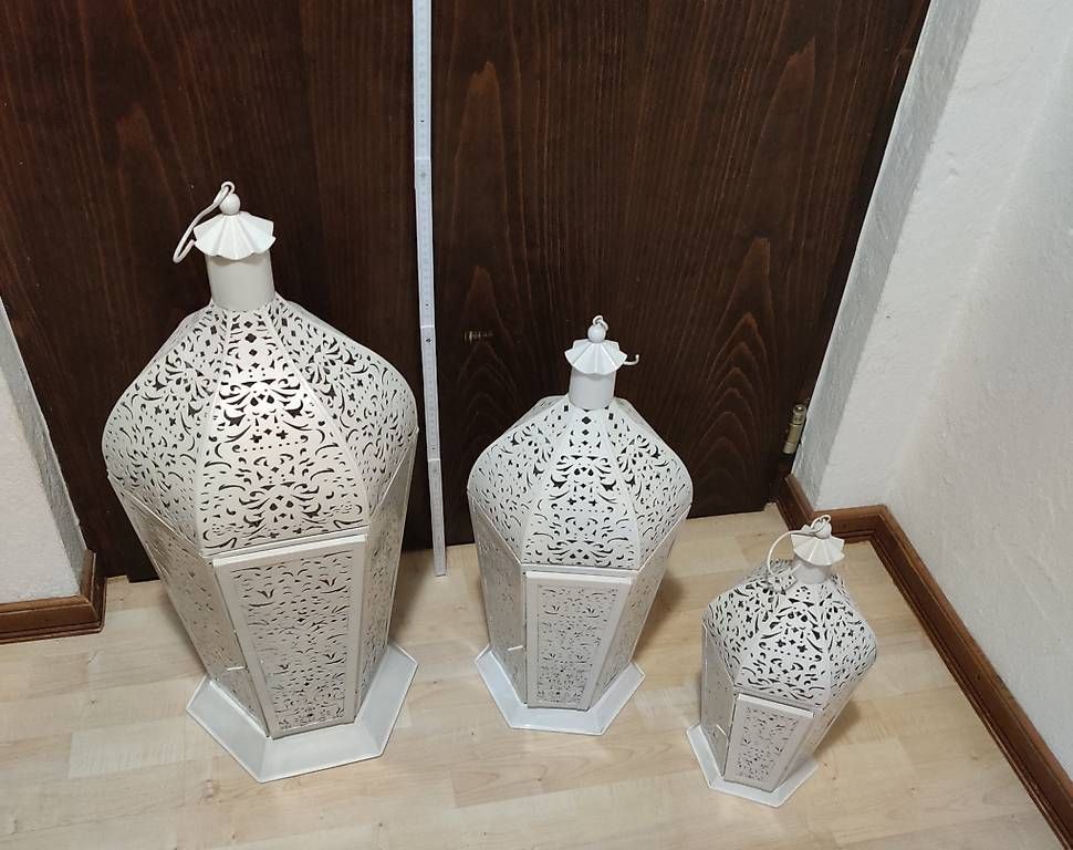 Lanterne: 3 Wunderschöne orientalische Laternen – Usato da Dielsdorf venduto da jack-1