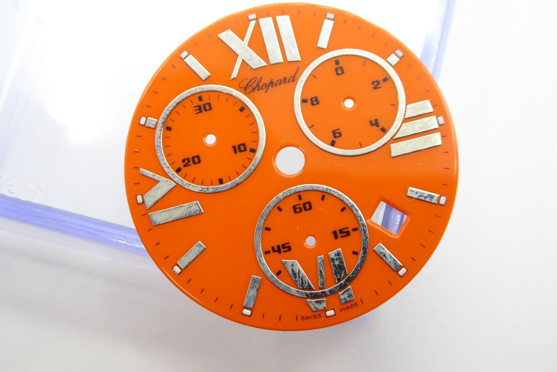 Chopard Orologi: Chopard Happy Sport Chronographe orange dial – Nuovo (secondo la descrizione) da Geneve venduto da adr_xk6n 3