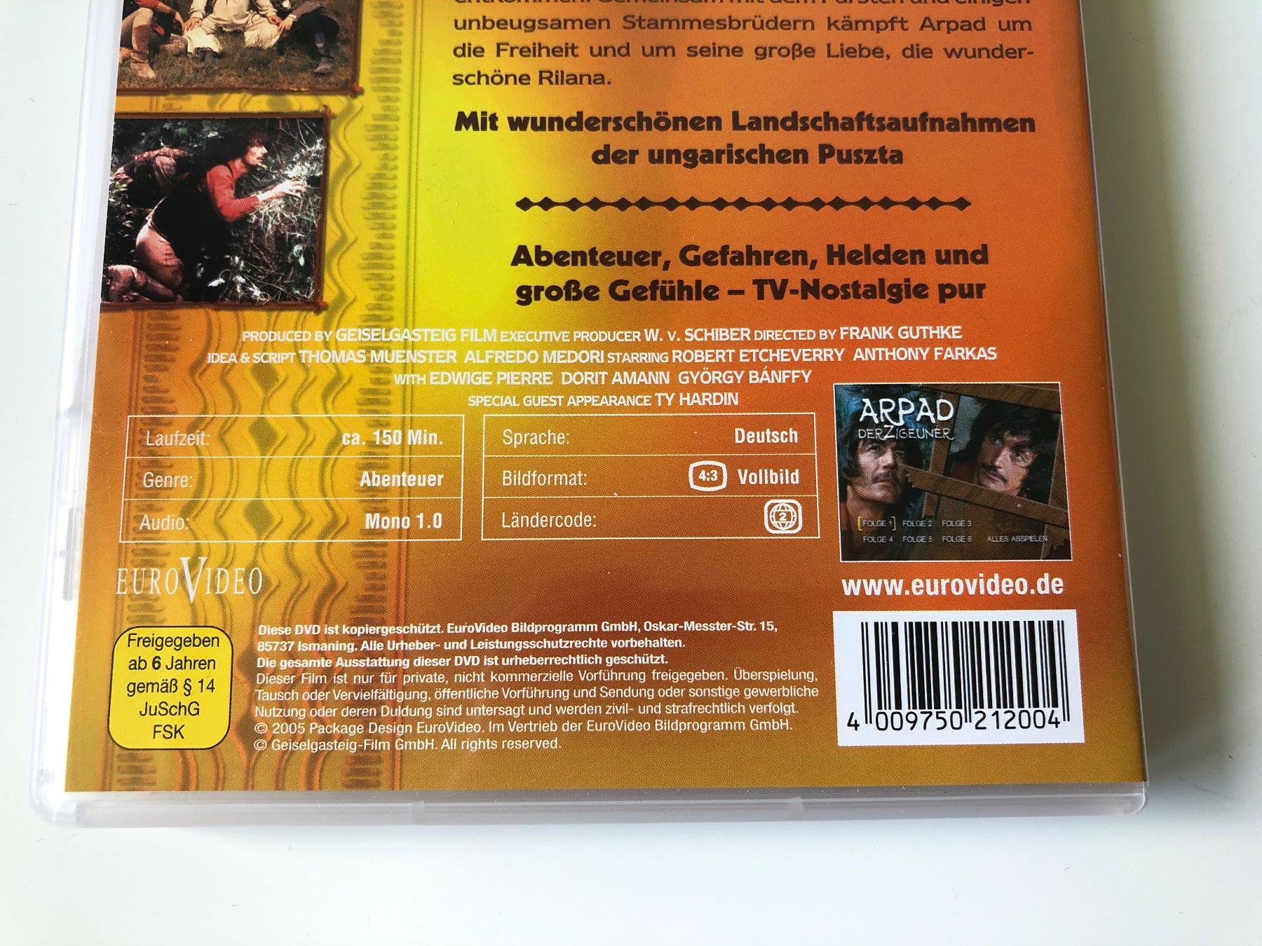 Tutti i DVDs: Arpad, der Zigeuner - Folge 1 - 6 (DVD) – Usato da Bern venduto da McFlurry_08 2