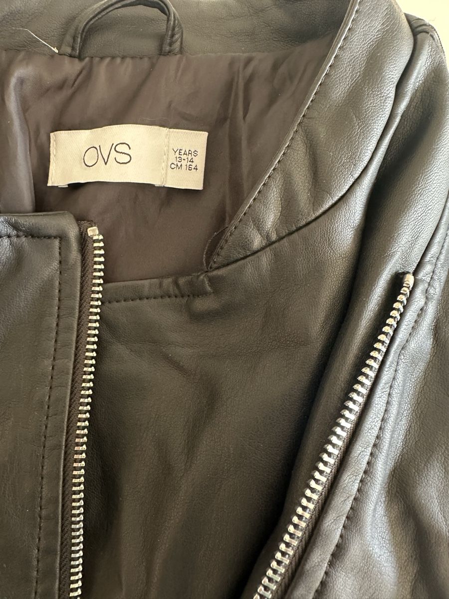 Jacken & Mäntel: OVS Kunstleder Jacke Grösse 164 – Gebraucht aus Busswil von billib 2