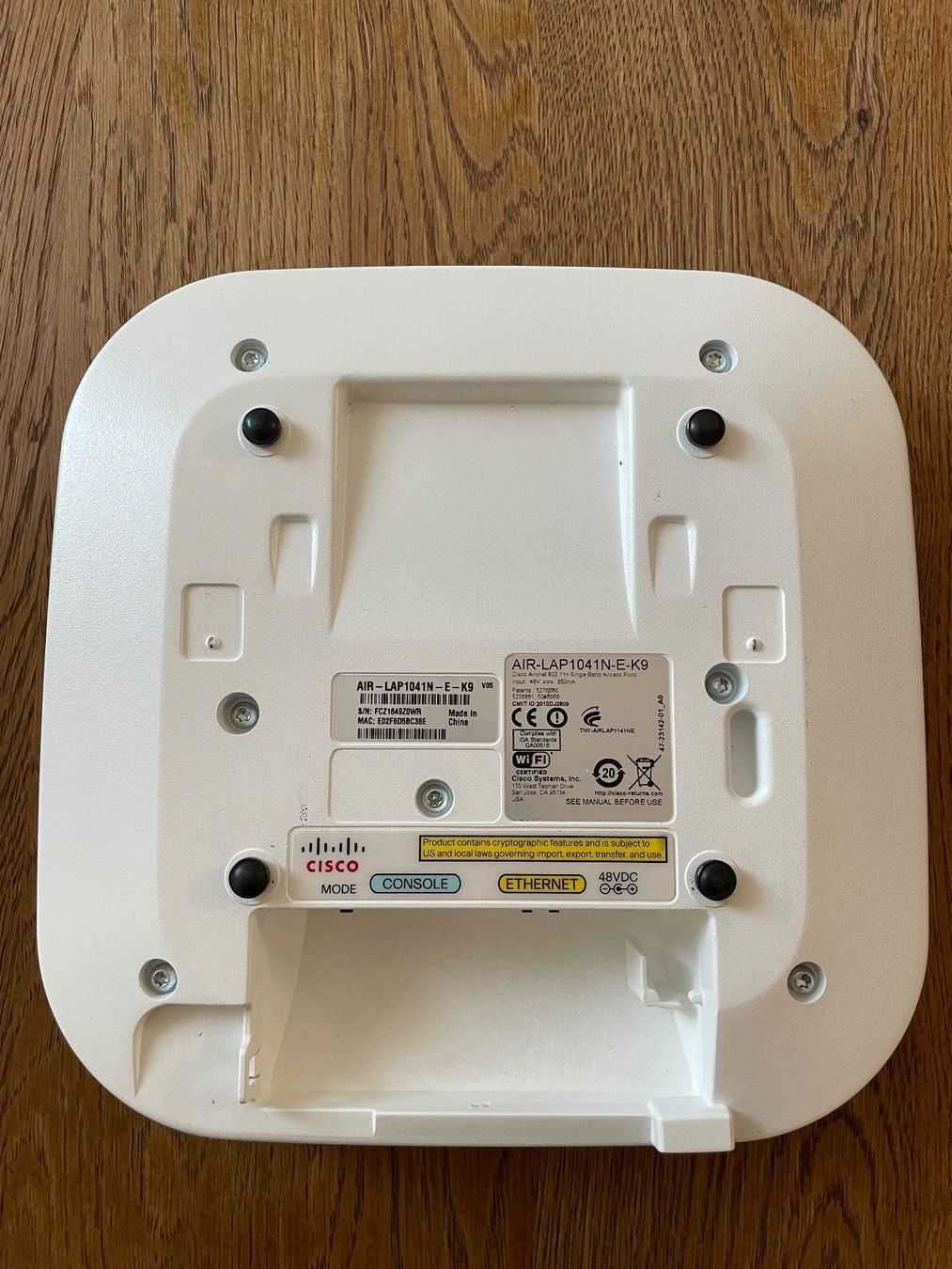Cisco Modem & Router: Cisco AIR-LAP1041N-E-K9 Access Point – Usato da Bülach venduto da tiagodcc 1