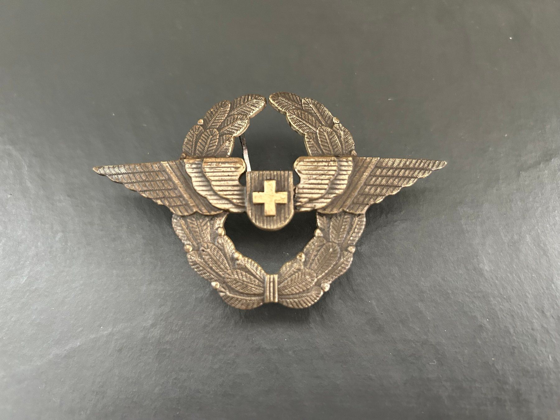 Swissair Placchette & Badge: Pilot Fliegerabzeichen Swissair – Usato da Lenzburg venduto da freedomky