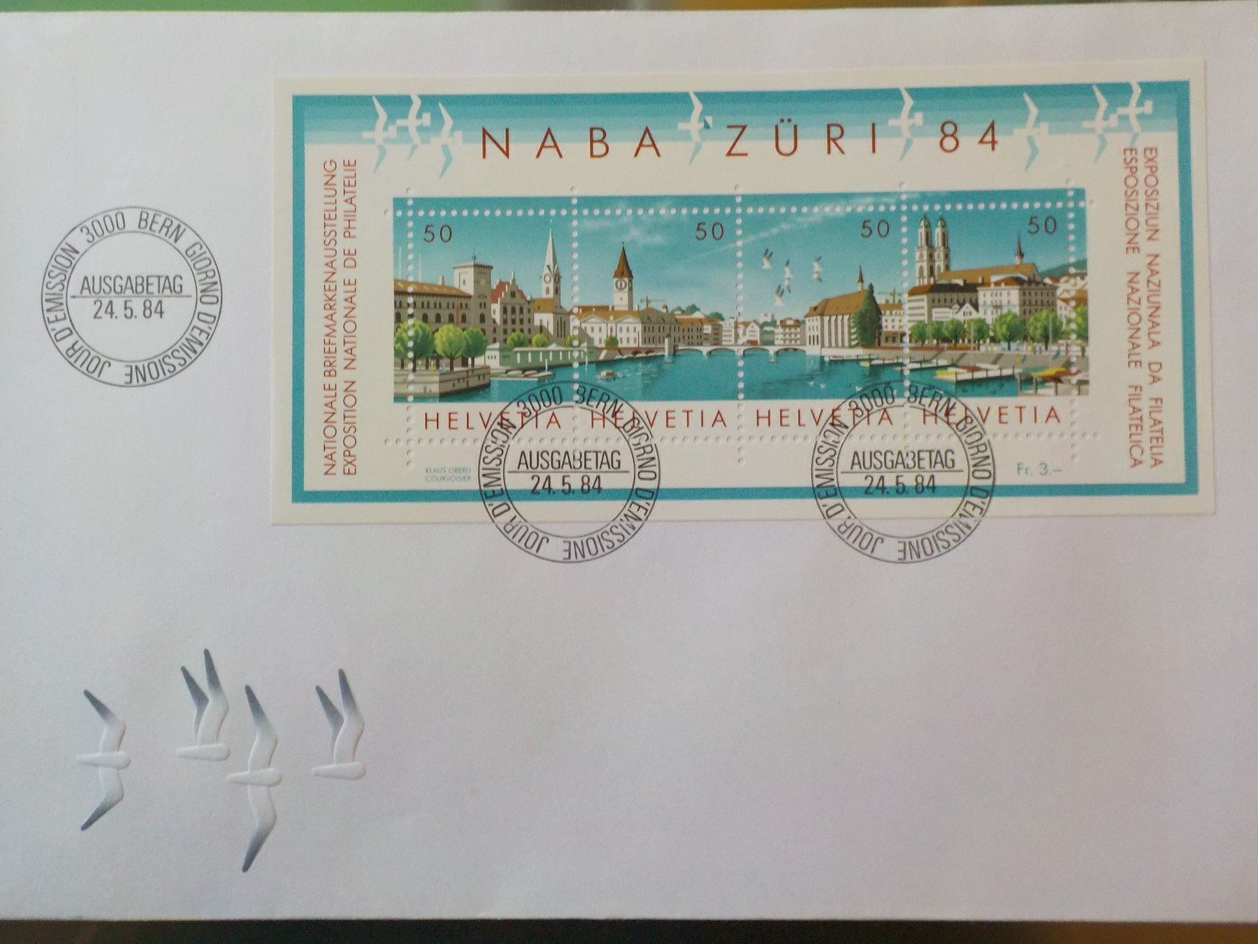 Tutti i francobolli: 1984, FDC, NABA, Block – Nuovo e nell'imballaggio originale da Muri b. Bern venduto da Ricardoverkauf