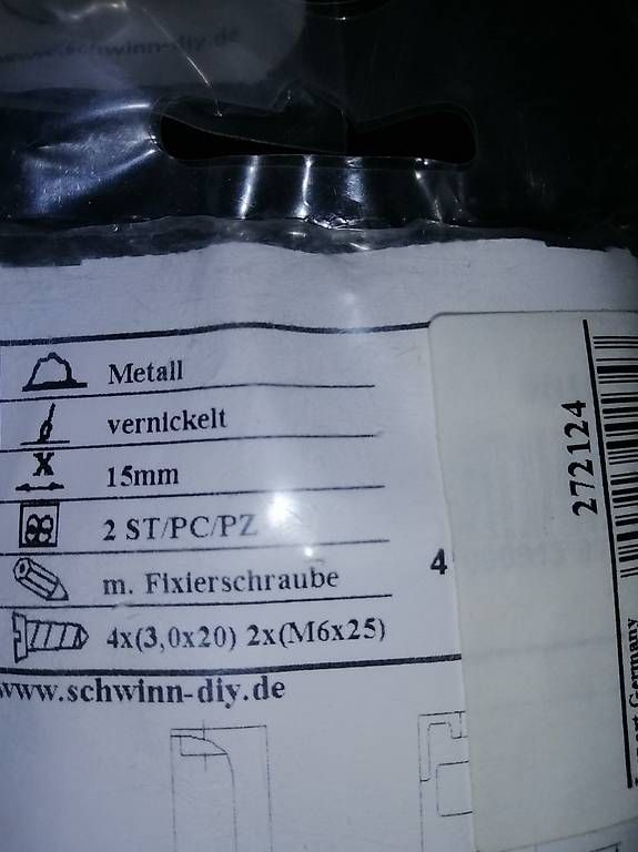 Supporti a parete: 7 Schrankstangen Halter – Usato da Bellikon venduto da Anithom 3