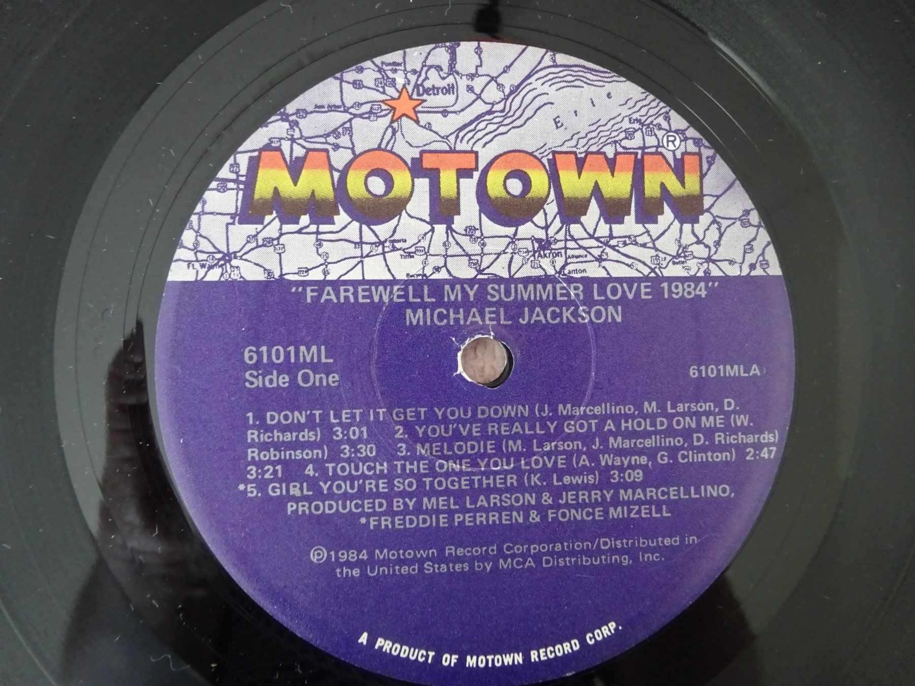 Dischi in vinile: MICHAEL JACKSON ** NEUWERTIG ** INKL. FARB POSTER – Usato da Luzern venduto da xrayspex99 5