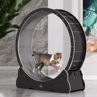 CanadianCat Katzenlaufrad L schwarz