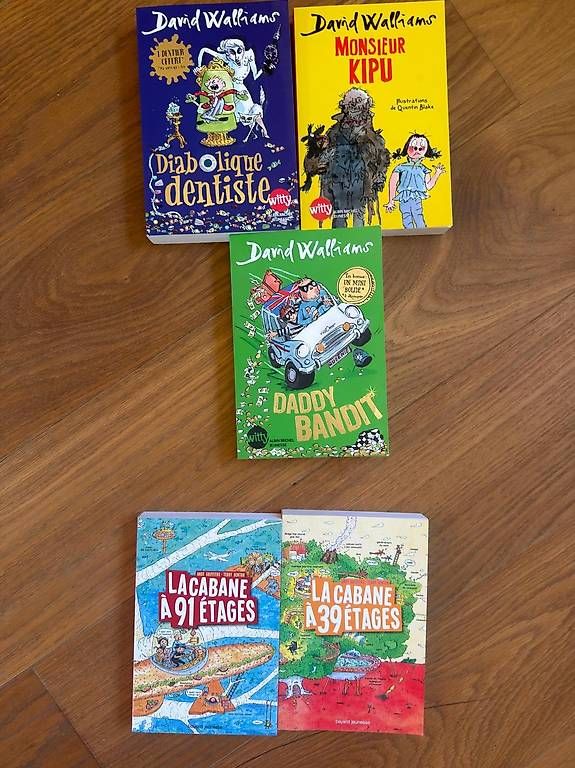 Libri: 3 David Williams et 2 Cabane a etages – Usato da Genolier venduto da sun_hg7h