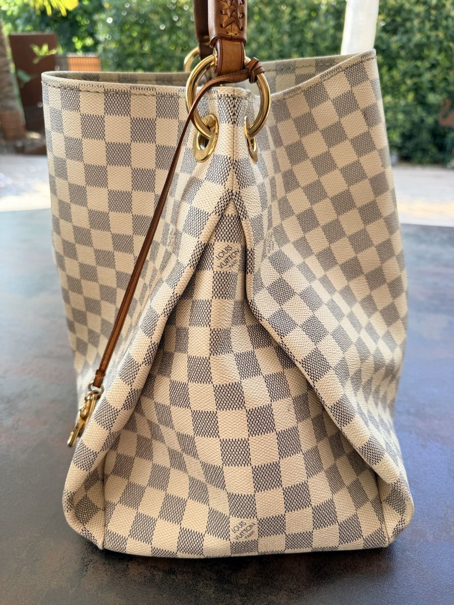 Louis Vuitton Borse da donna: Louis Vuitton Artsy MM Damier Azur – Usato da Zug venduto da Lela77 3