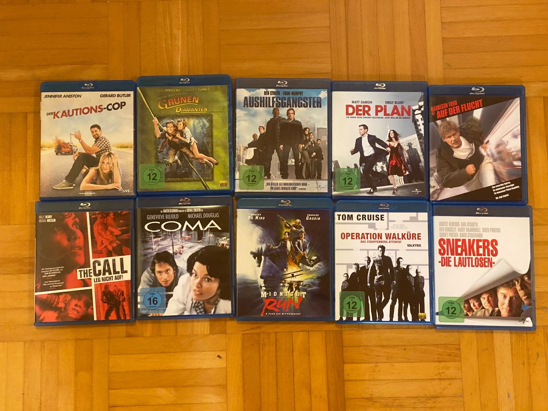 Tutti i DVDs: Blu-ray Action & Thriller Paket | Sneakers | Coma | The Call – Usato da Allschwil venduto da uh02