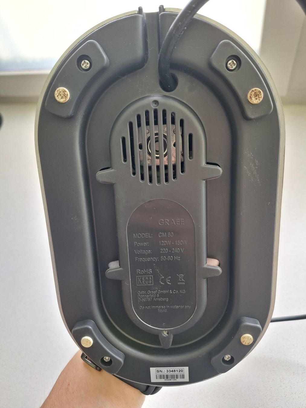 Graef Küchengeräte: Kaffeemühle Grafe – Gebraucht aus Zürich von ann_p258 2
