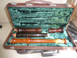 Blockflöten Küng Meisterstück (Sopran und Alt mit Koffer)