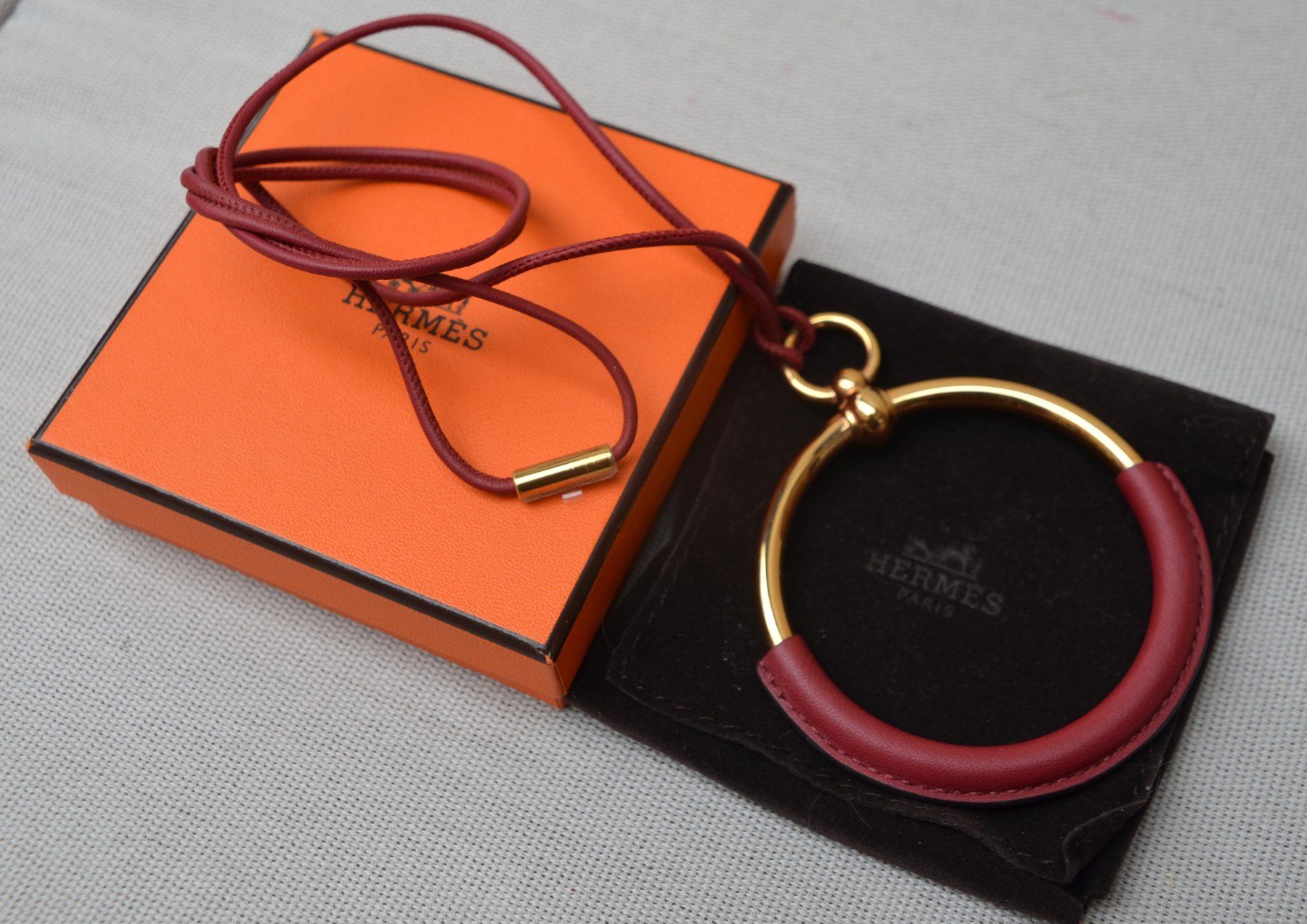 Hermès Catenine: Hermès Loop Halskette / collier – Usato da Collonges venduto da Auganien 1