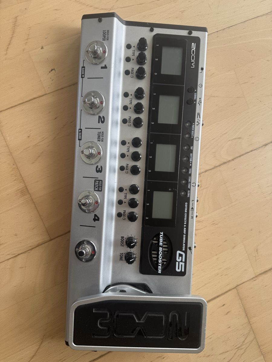 Zoom Musikinstrumente: Zoom G5 Multieffektgerät Gitarre – Gebraucht aus Winterthur von Daetister 2
