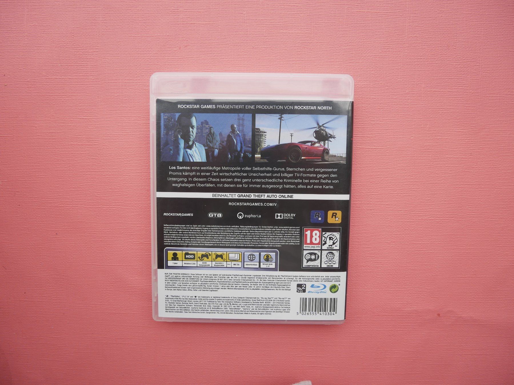 Sony Giochi: Grand Theft Auto V (PS3) – Usato da Niederwangen BE venduto da Benny.7 1