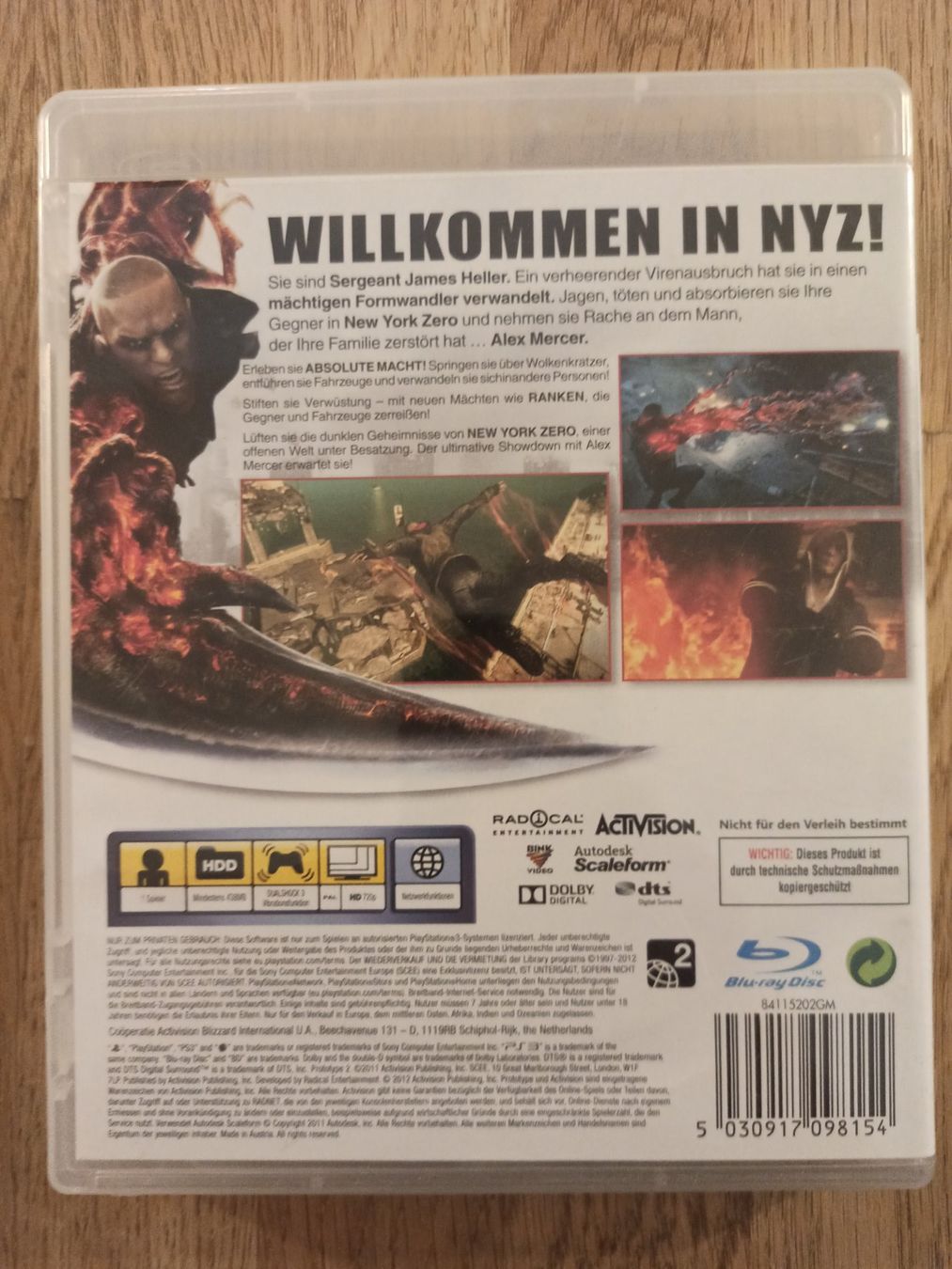 Jeux: Prototype 2 PS3 – D'occasion à Oberweningen par mar_87mx 1