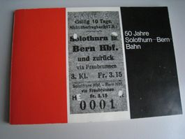 50 Jahre Solothurn-Bern-Bahn,  1966