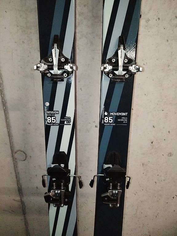 Movement Sci: Set skis de randonnée Movement + fixations + peaux – Nuovo (secondo la descrizione) da Bex venduto da djaddict 2