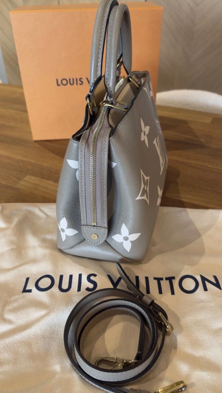 Louis Vuitton Borse da donna: Sac Louis Vuitton Petit Palais Monogram Empreinte bicolore – Usato da Mannens venduto da sch_xl2b 1