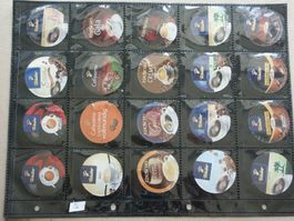 40 verschiedene   Kaffeekapsel Deckeli