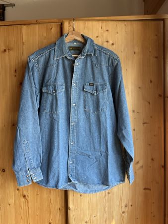 Vintage Lee Jeanshemd, Grösse S
