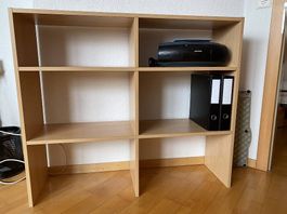 Holzregal / Regalaufsatz