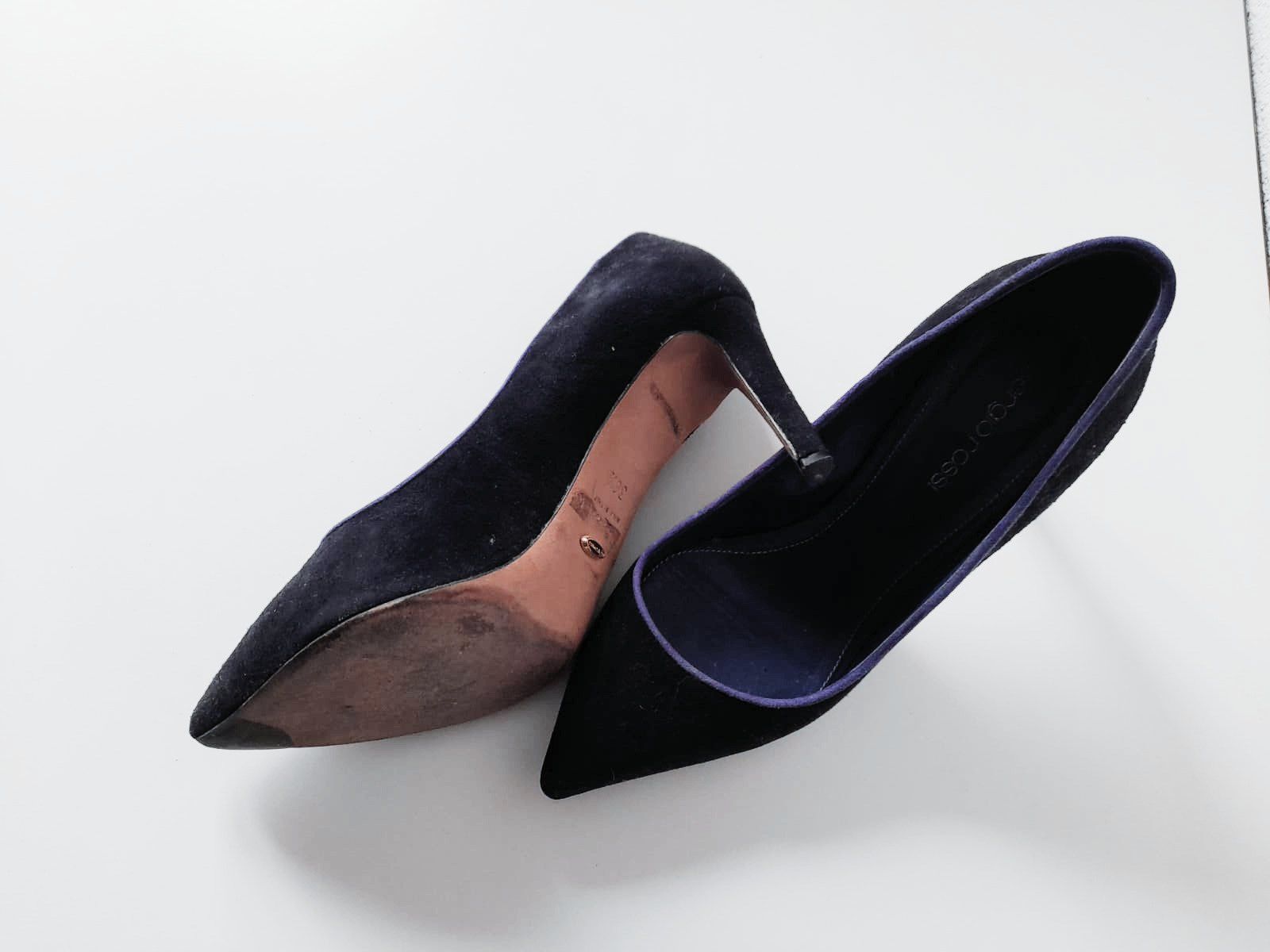 Sergio Rossi Scarpe da donna: Sergio Rossi Wildleder Pumps Gr. 36.5 – Usato da Trimbach venduto da ade_7b29 3