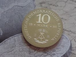 DDR 10 Mark 1980 "Gerhard Scharnhorst" 1755-1813