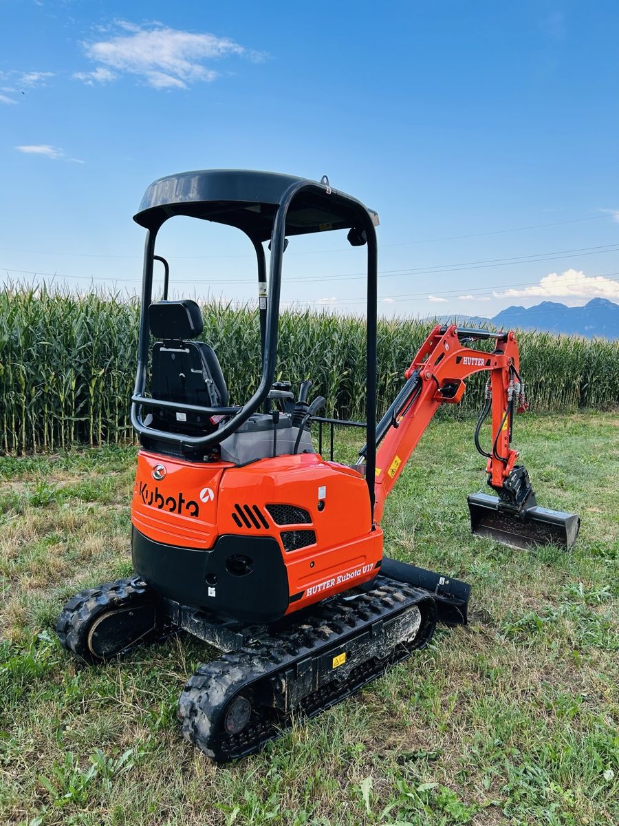 Kubota Bagger: Bagger HUTTER Kubota U17-3 V2 – Gebraucht aus Oberriet SG von fullpull80 1