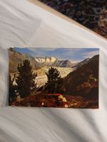 Carte Postale Vintage Suisse Glacier Aletsch 1964 Riederalp