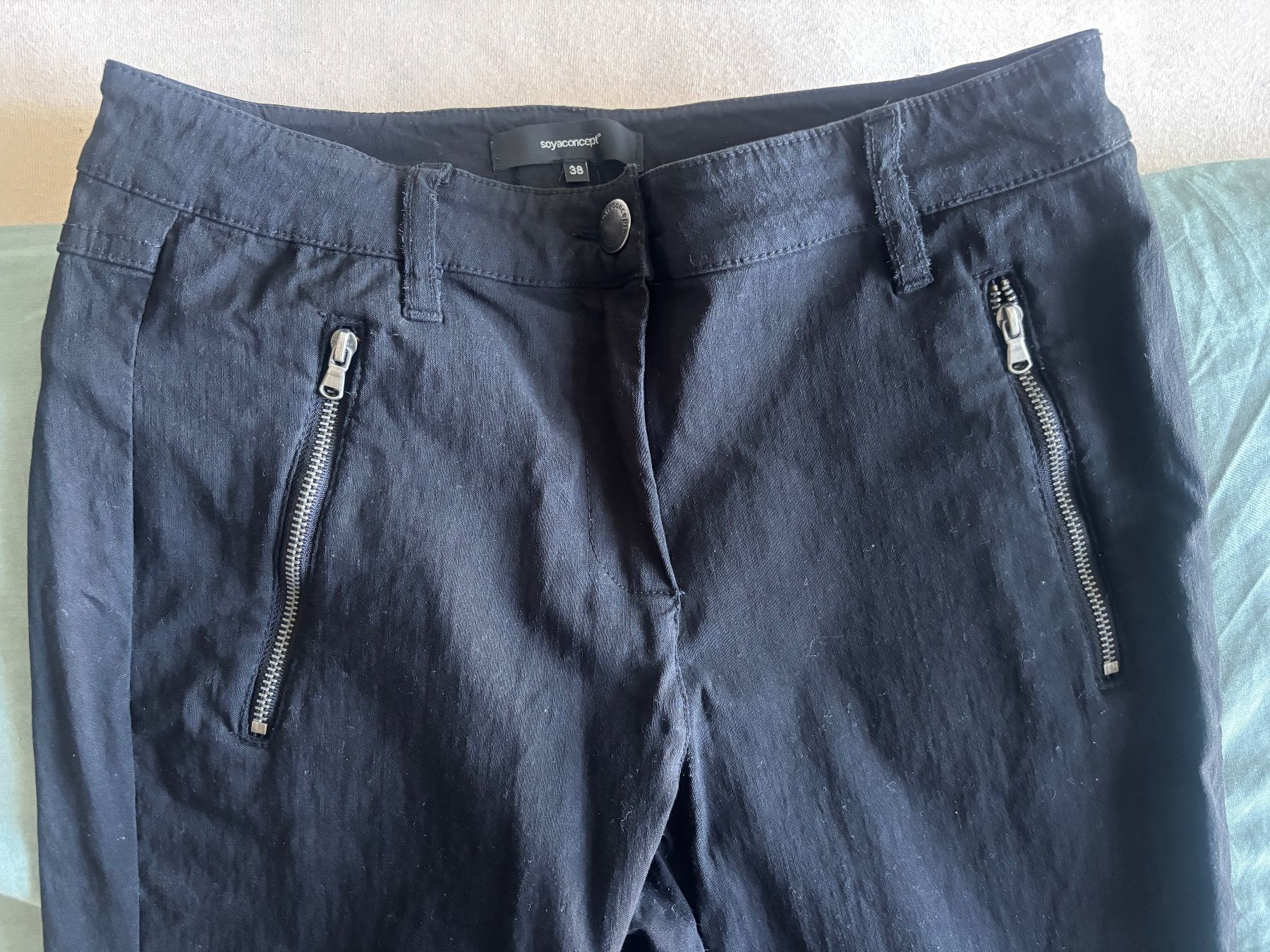 Pantaloni: Élégant panton noir taille 38 – Usato da Cossonay-Ville venduto da ale_k9mh 4