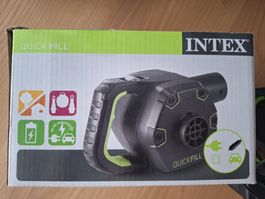 INTEX Quick Fill Luftpumpe neuwertig mit Zubeh"or