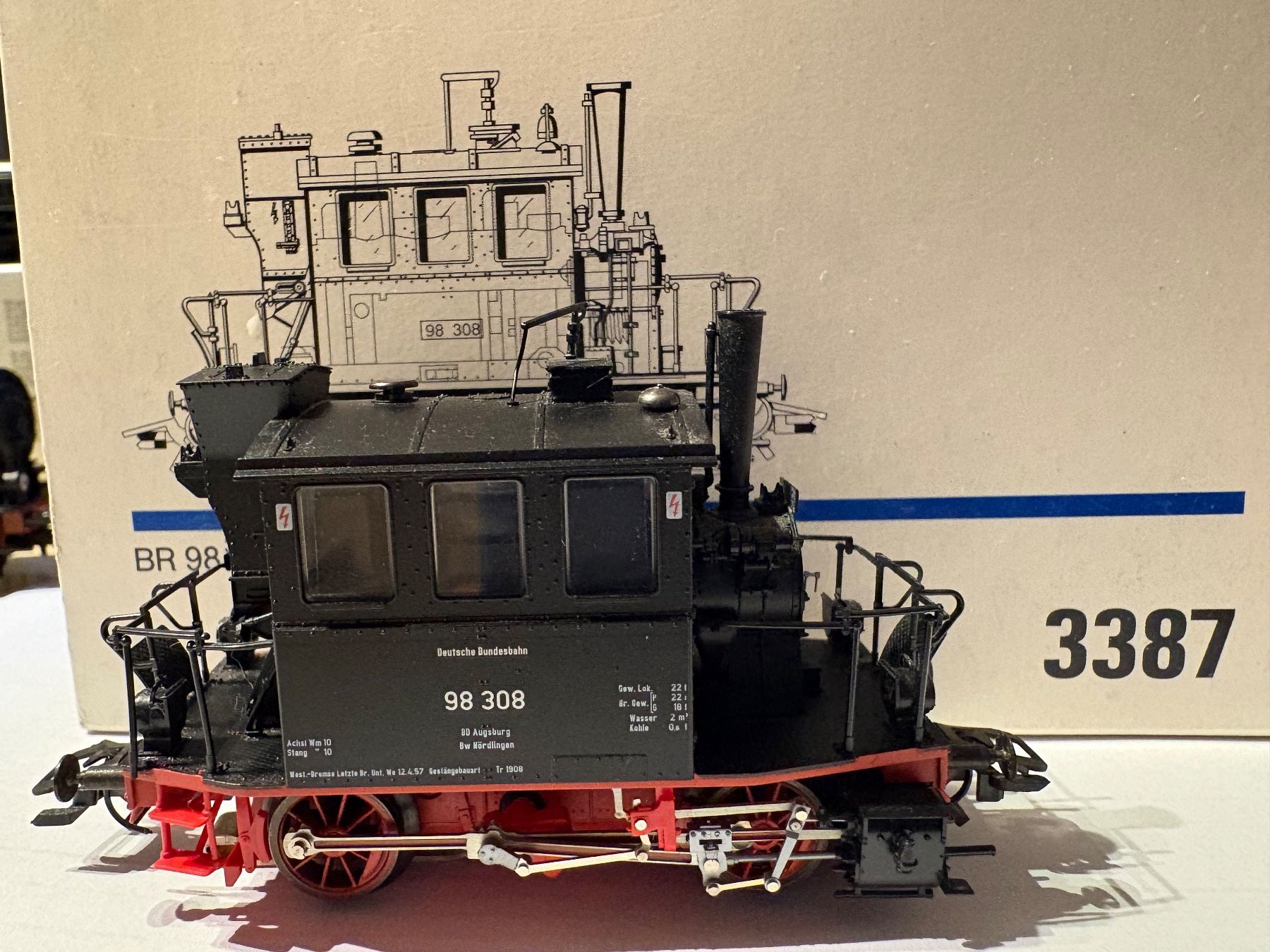 Märklin Modellini di ferrovie: Maerklin 3387 BR 98 !!Lire le descriptif !! – Nuovo e nell'imballaggio originale da Corcelles Payerne venduto da Pierre66