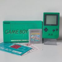 ✨TOP Nintendo Game Boy Pocket Green + Box + Super Mario Land