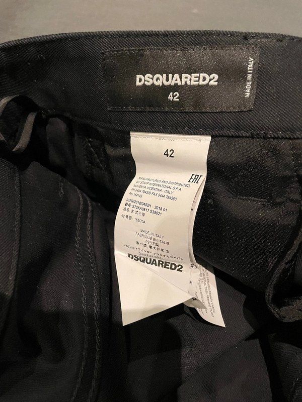 Dsquared2 Pantaloni: Dsquared2 - Hose mit Schnallendetails - 38 - NEU – Nuovo e nell'imballaggio originale da Zollikerberg venduto da nic999 7