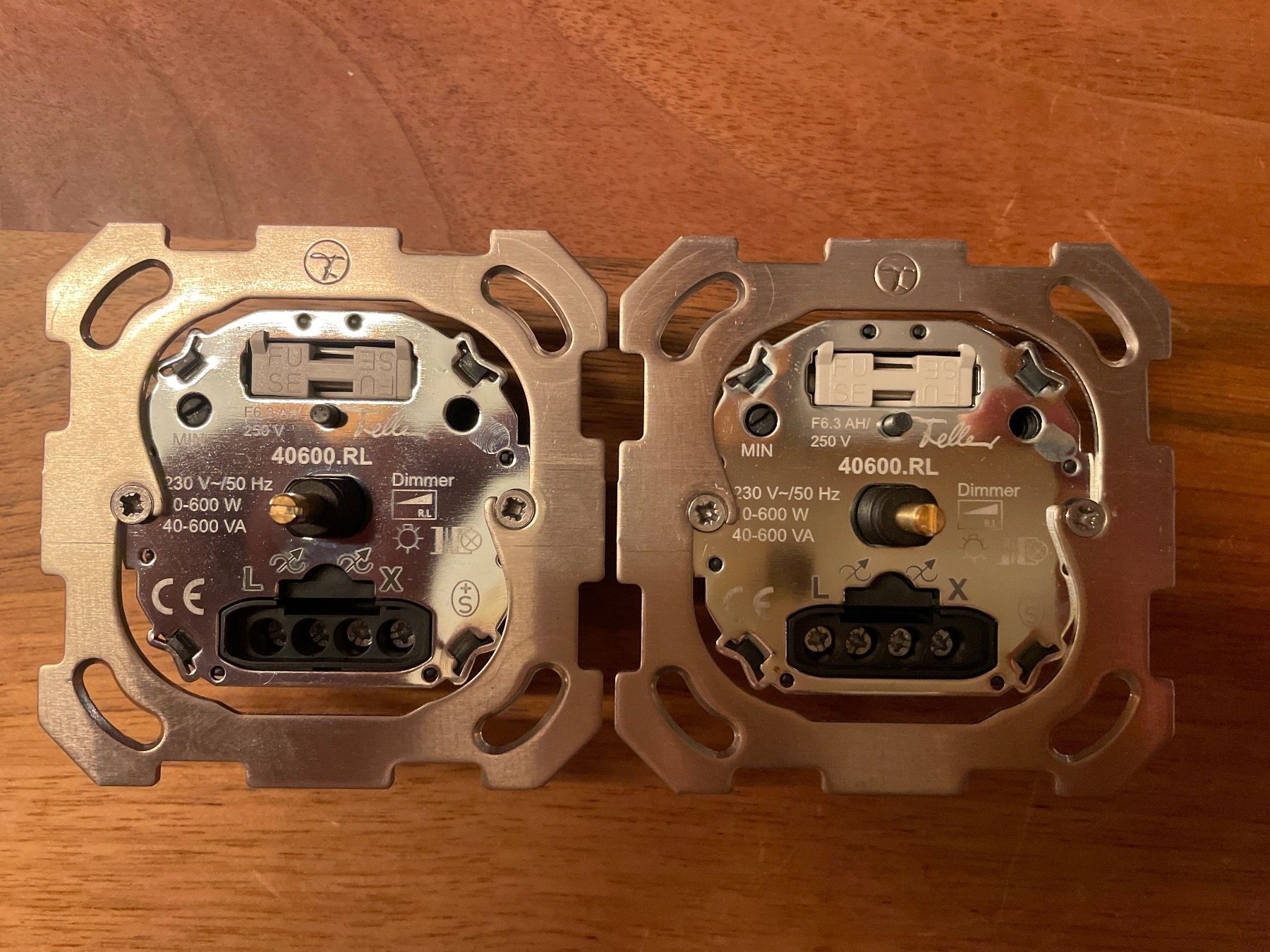 Feller Schalter: Feller Edizio Dimmer 40600.RL – Gebraucht aus Glattfelden von