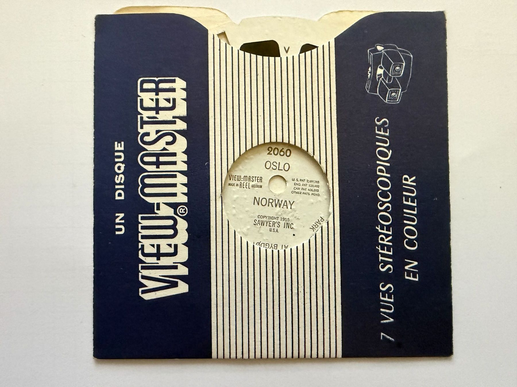 View-master Giocattoli: View-Master 3D: Nr. 2060  OSLO Norway – Usato da Tegerfelden venduto da siebenmacky